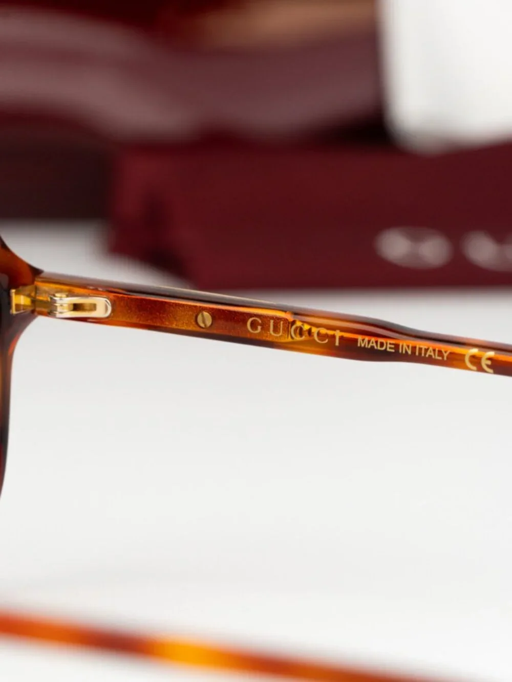 Gucci Men Sunglasses Havana Brown Pilot GG1156S 003 NEW AUTHENTIC